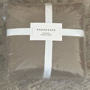 Duvet cover linen in Pawn, Size King/Cal King